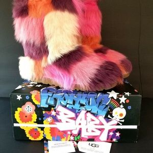 Shag It Crazy Sun Kiss Ugg Boots In Size 5~New!